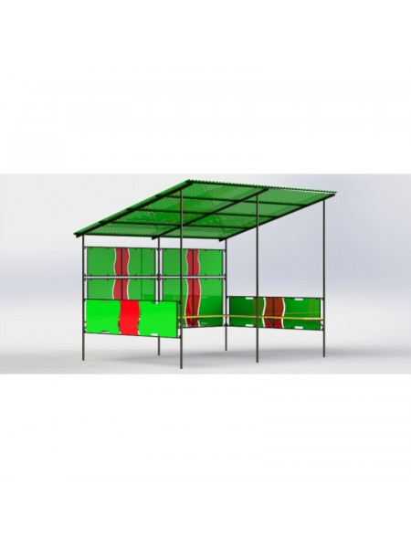 Веранда для майданчика без підлоги